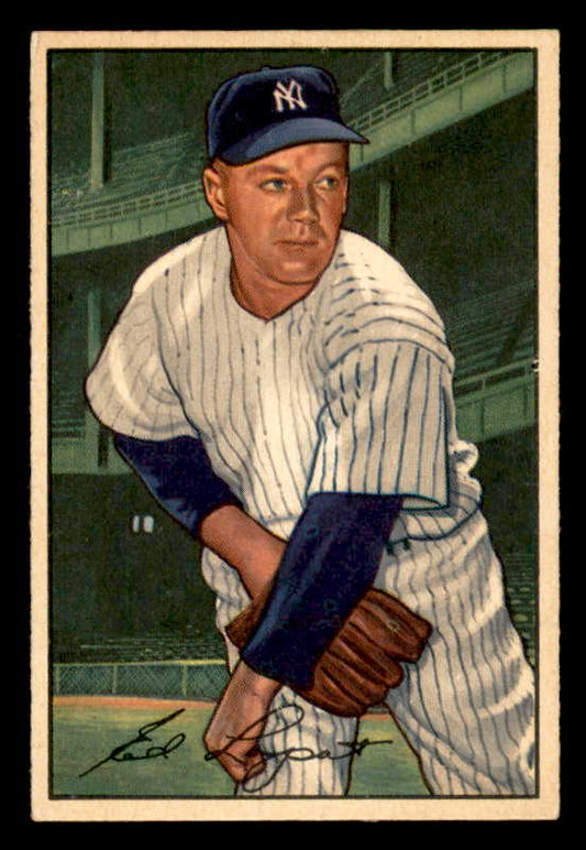 1952 Bowman Baseball #017 Eddie Lopat Yankees EX-MT 556243