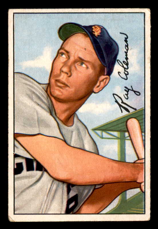 1952 Bowman Baseball #201 Ray Coleman White Sox VG-EX 556251