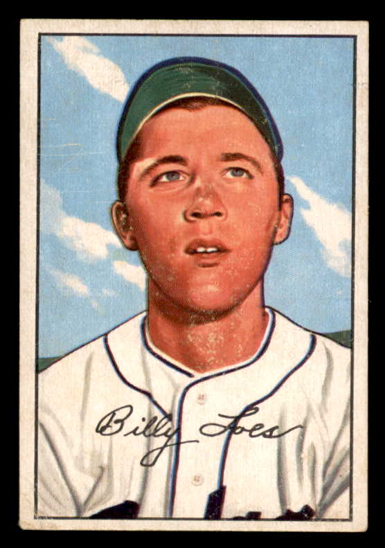 1952 Bowman Baseball #240 Billy Loes Dodgers VG-EX 556252