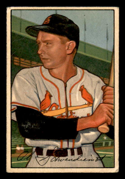 1952 Bowman Baseball #030 Red Schoendienst Cardinals VG-EX 556260