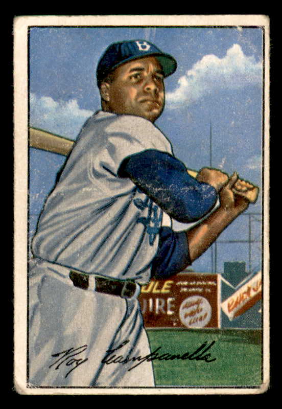 1952 Bowman Baseball #044 Roy Campanella Dodgers FR-GD 556270