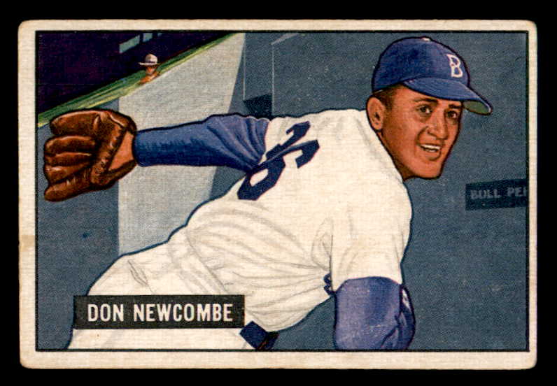 1951 Bowman Baseball #006 Don Newcombe Dodgers VG 556288