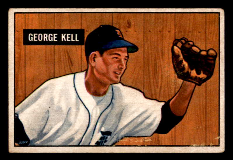 1951 Bowman Baseball #046 George Kell Tigers VG-EX 556298