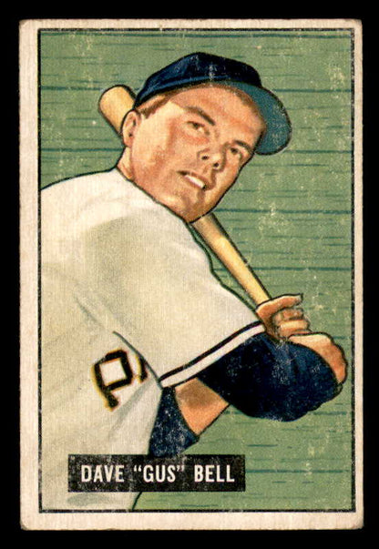 1951 Bowman Baseball #040 Gus Bell Pirates VG 556299