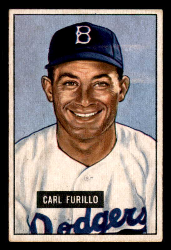 1951 Bowman Baseball #081 Carl Furillo Dodgers EX-MT 556312