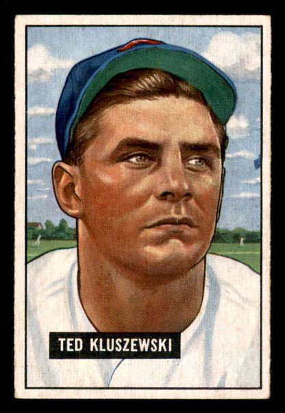 1951 Bowman Baseball #143 Ted Kluszewski Reds EX-MT 556317