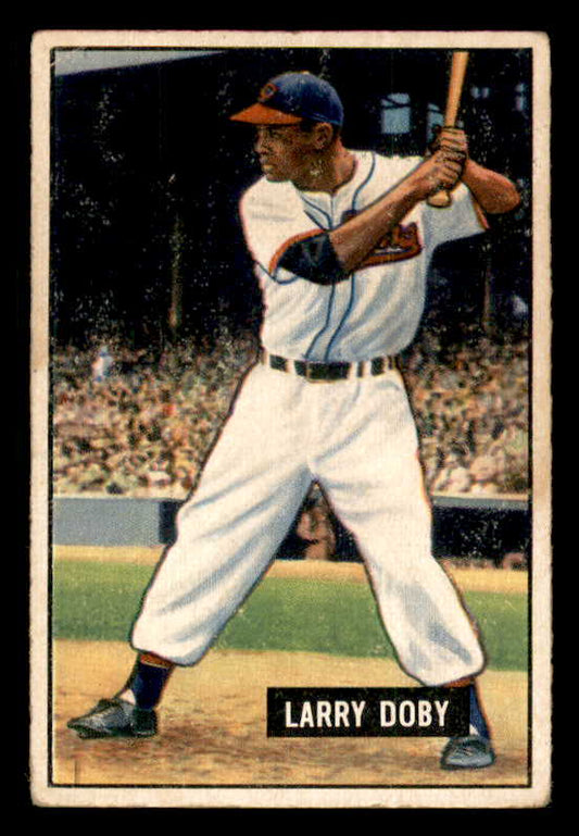 1951 Bowman Baseball #151 Larry Doby Indians VG 556318