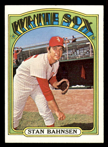 1972 Topps Baseball #662 Stan Bahnsen White Sox EX-MT 556325