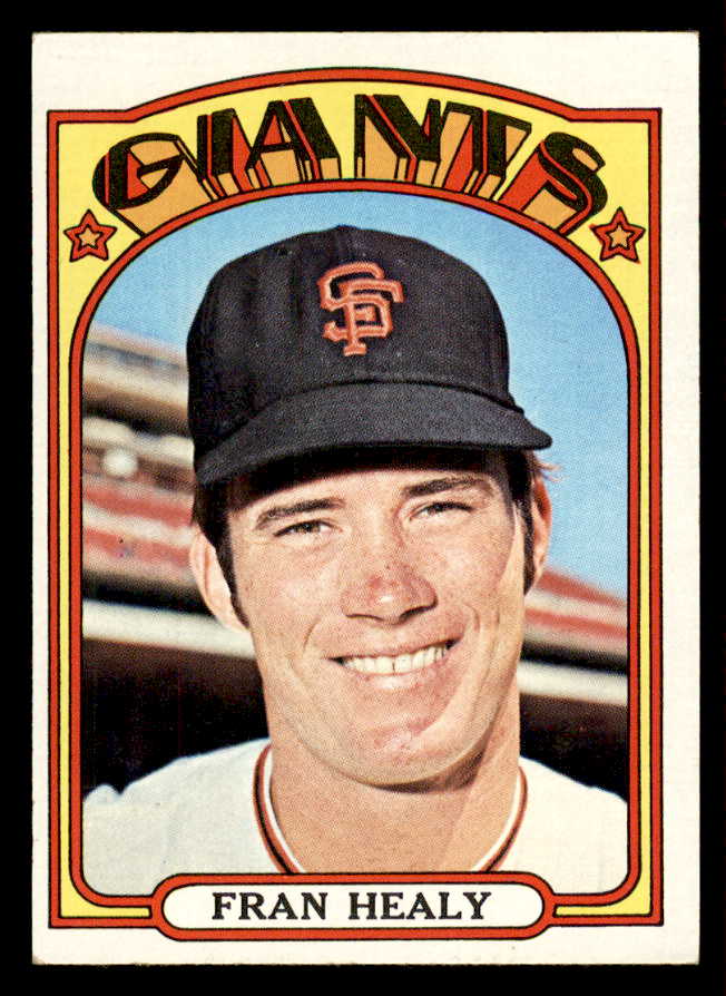 1972 Topps Baseball #663 Fran Healy Giants EX-MT 556326