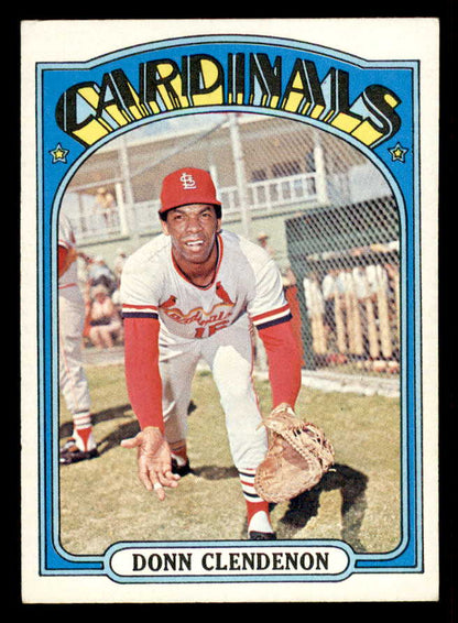 1972 Topps Baseball #671 Donn Clendenon Cardinals EX-MT 556328