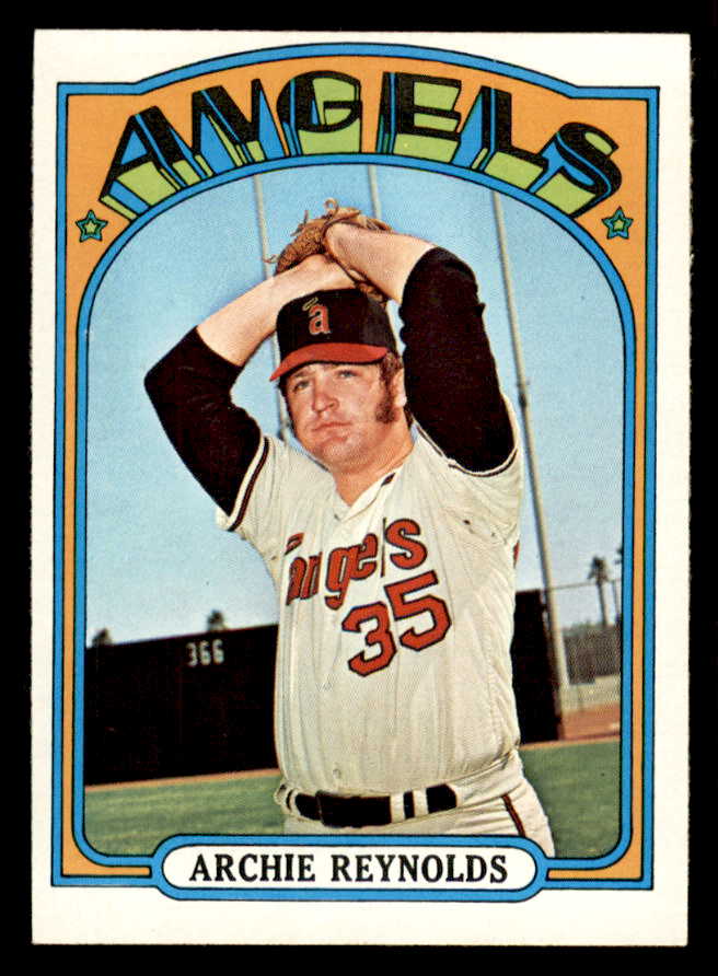 1972 Topps Baseball #672 Archie Reynolds Angels EX-MT 556329