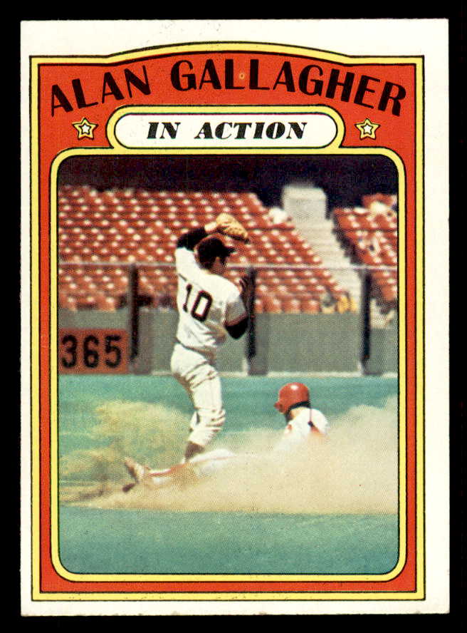 1972 Topps Baseball #694 Alan Gallagher IA Giants EX-MT 556339