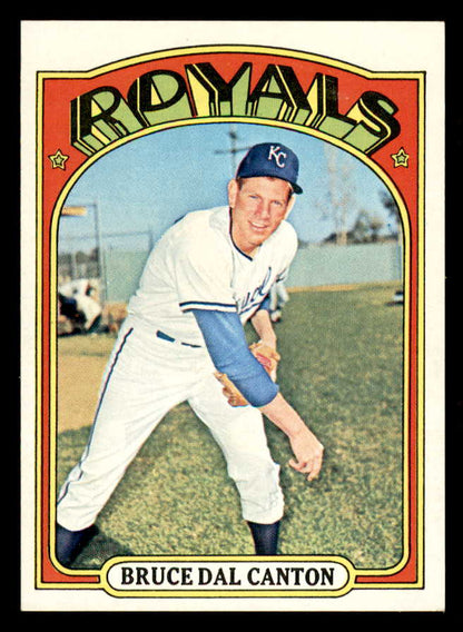 1972 Topps Baseball #717 Bruce Dal Canton Royals EX-MT 556351