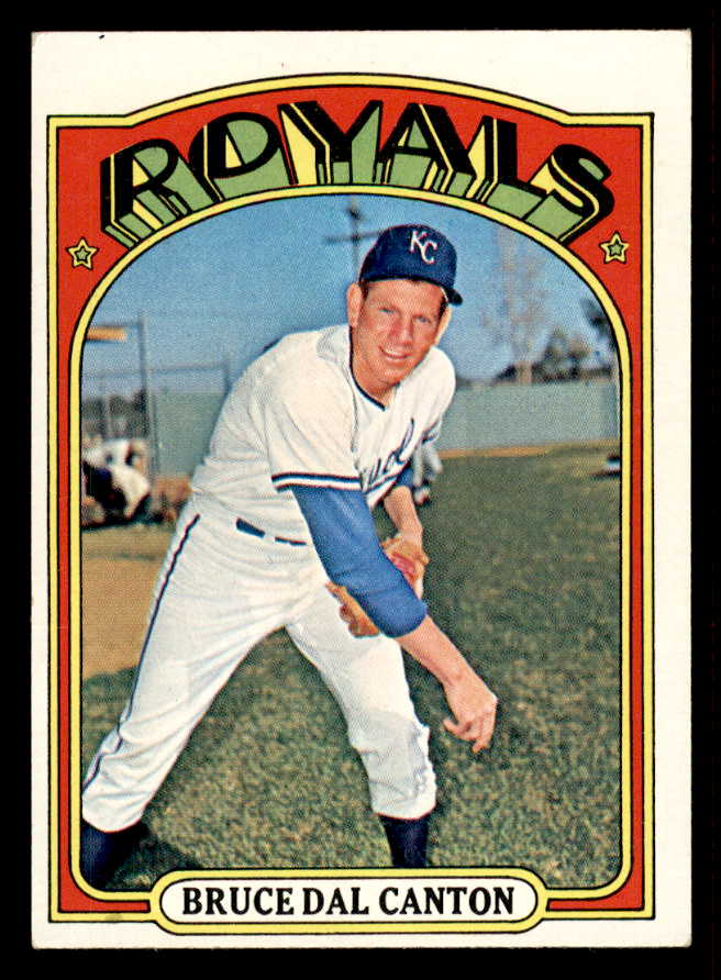 1972 Topps Baseball #717 Bruce Dal Canton Royals EX-MT 556352