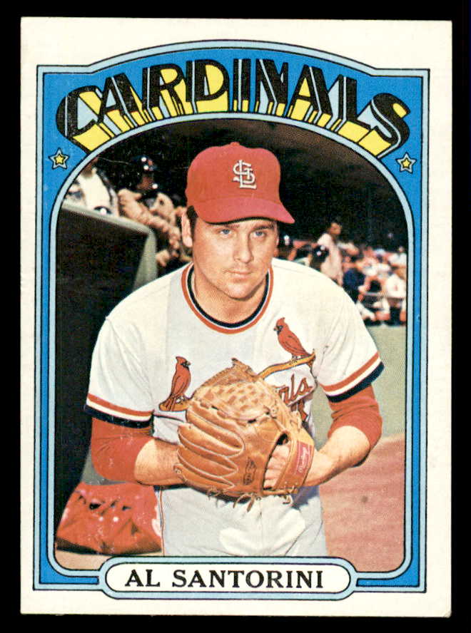 1972 Topps Baseball #723 Al Santorini Cardinals EX-MT 556356
