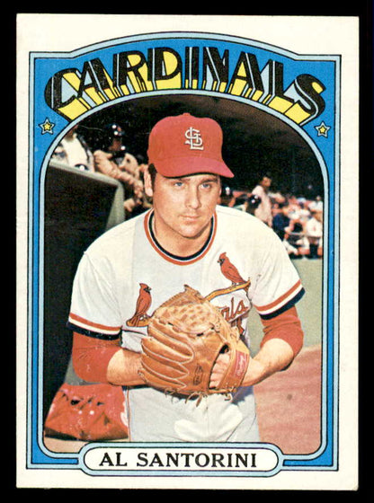 1972 Topps Baseball #723 Al Santorini Cardinals EX-MT 556356