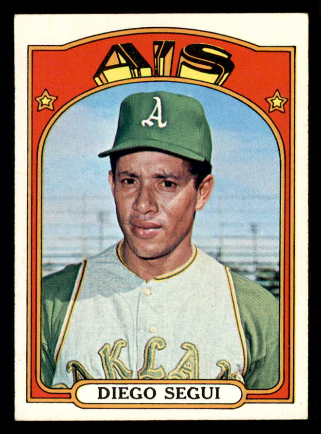 1972 Topps Baseball #735 Diego Segui A's EX-MT 556363
