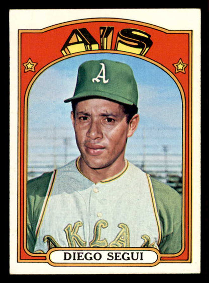 1972 Topps Baseball #735 Diego Segui A's EX-MT 556363