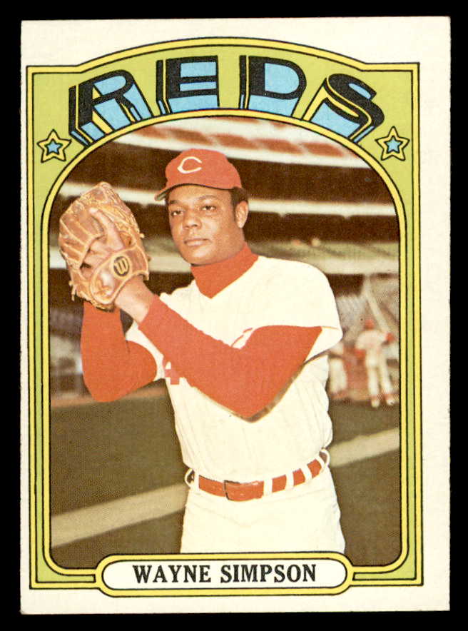 1972 Topps Baseball #762 Wayne Simpson Reds EX-MT 556379