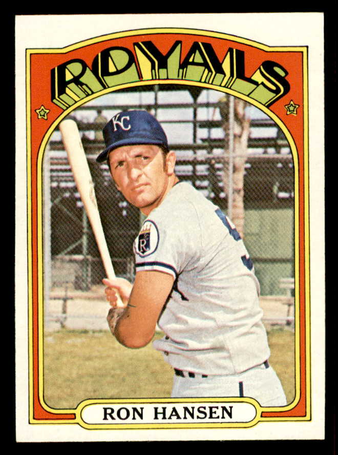 1972 Topps Baseball #763 Ron Hansen Royals EX-MT 556380