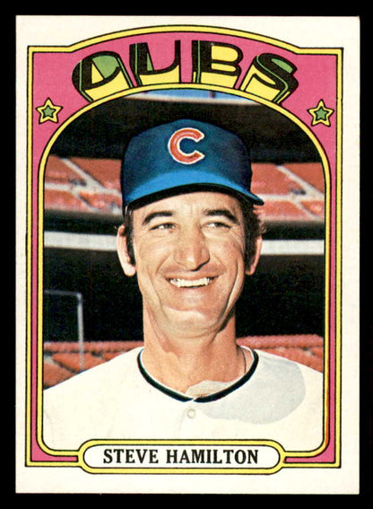 1972 Topps Baseball #766 Steve Hamilton Cubs EX-MT 556382