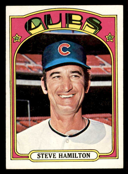 1972 Topps Baseball #766 Steve Hamilton Cubs EX-MT 556383