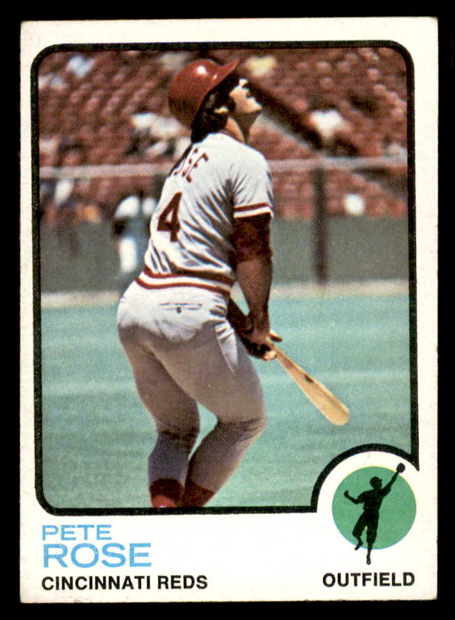 1973 Topps Baseball #130 Pete Rose Reds EX-MT 556413