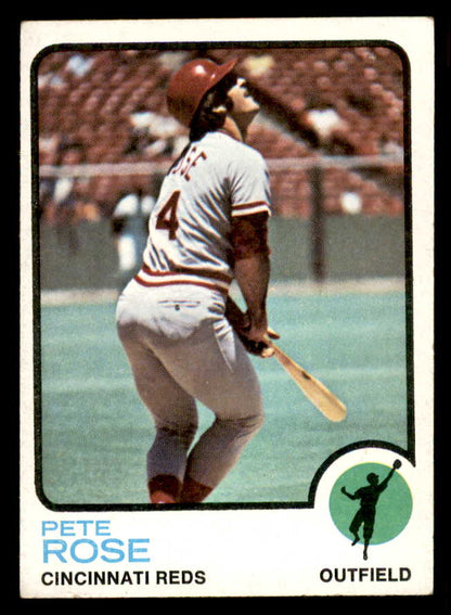1973 Topps Baseball #130 Pete Rose Reds EX-MT 556413