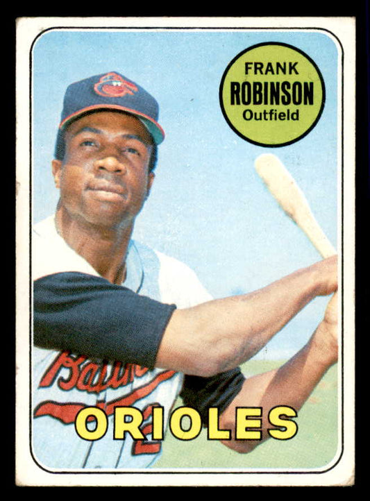 1969 Topps Baseball #250 Frank Robinson Orioles VG 556418