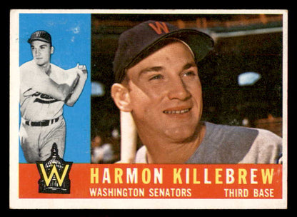 1960 Topps Baseball #210 Harmon Killebrew Senators EX-MT 556424