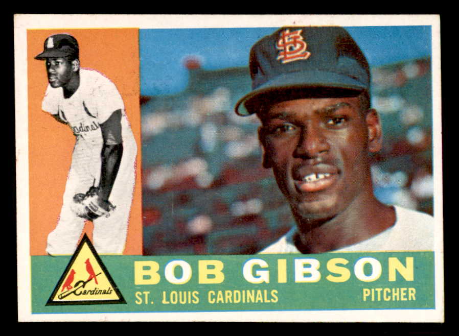 1960 Topps Baseball #073 Bob Gibson Cardinals EX-MT 556425