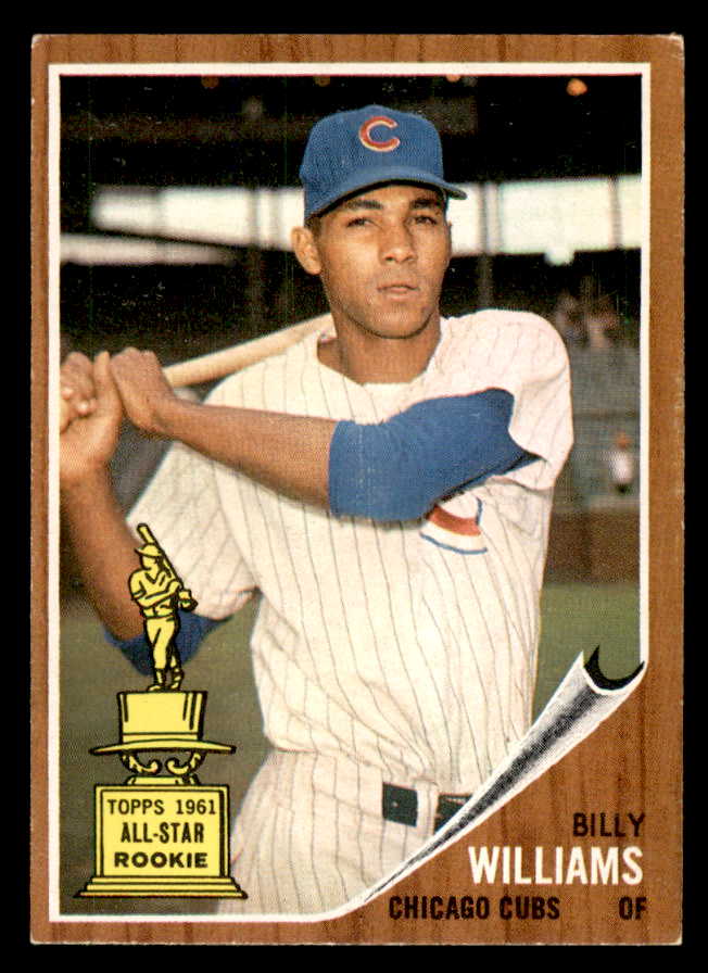 1962 Topps Baseball #288 Billy Williams Cubs EX 556449