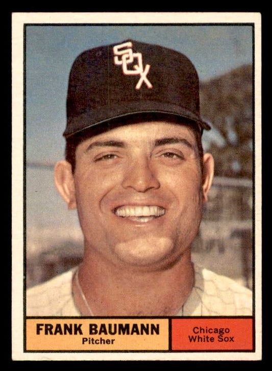 1961 Topps Baseball #550 Frank Baumann White Sox EX-MT 556452