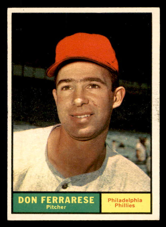 1961 Topps Baseball #558 Don Ferrarese Phillies EX-MT 556453