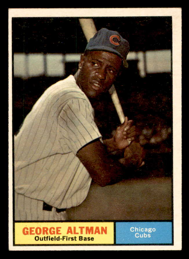 1961 Topps Baseball #551 George Altman Cubs EX-MT 556454