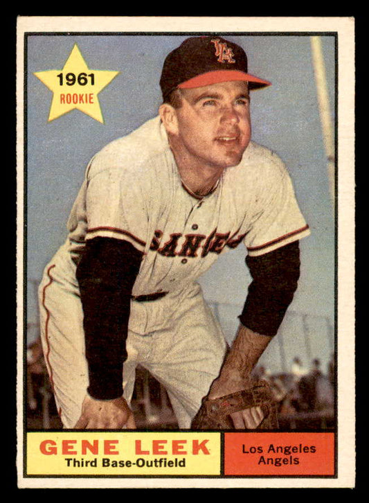 1961 Topps Baseball #527 Gene Leek Angels EX-MT 556458