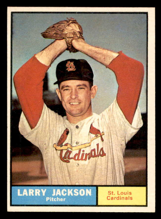 1961 Topps Baseball #535 Larry Jackson Cardinals EX-MT 556461