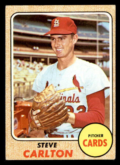 1968 Topps Baseball #408 Steve Carlton Cardinals VG-EX 556469