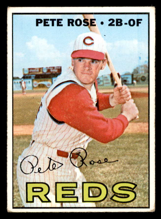 1967 Topps Baseball #430 Pete Rose Reds VG-EX 556470