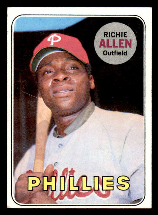 1969 Topps Baseball #350 Richie Allen Phillies EX-MT 556476