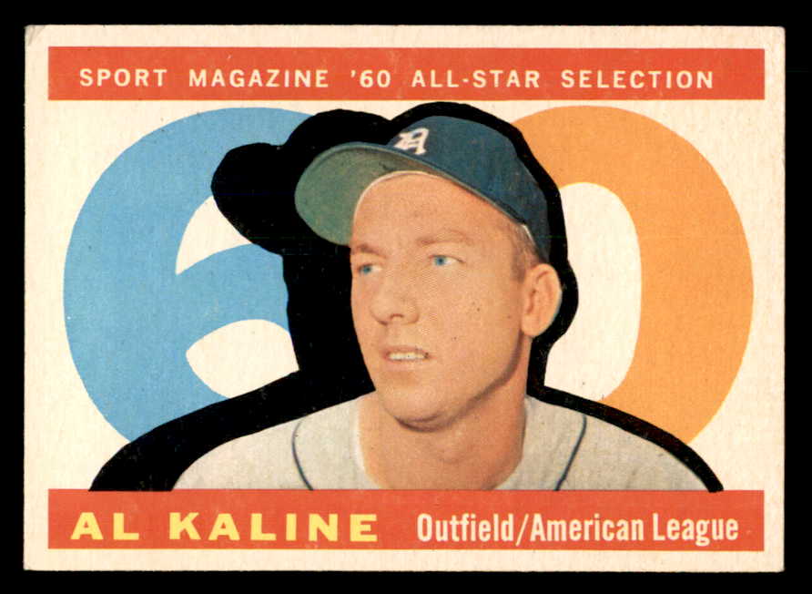 1960 Topps Baseball #561 Al Kaline A.S. Tigers VG-EX 556481