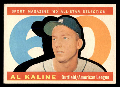 1960 Topps Baseball #561 Al Kaline A.S. Tigers VG-EX 556481