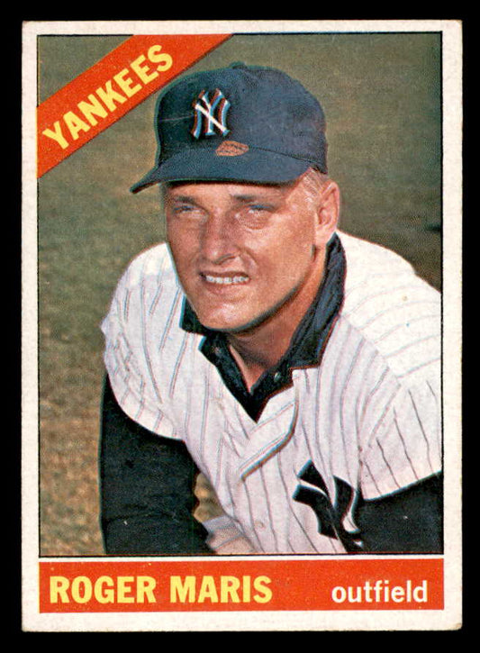 1966 Topps Baseball #365 Roger Maris Yankees EX 556484