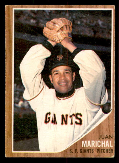 1962 Topps Baseball #505 Juan Marichal Giants VG-EX 556486