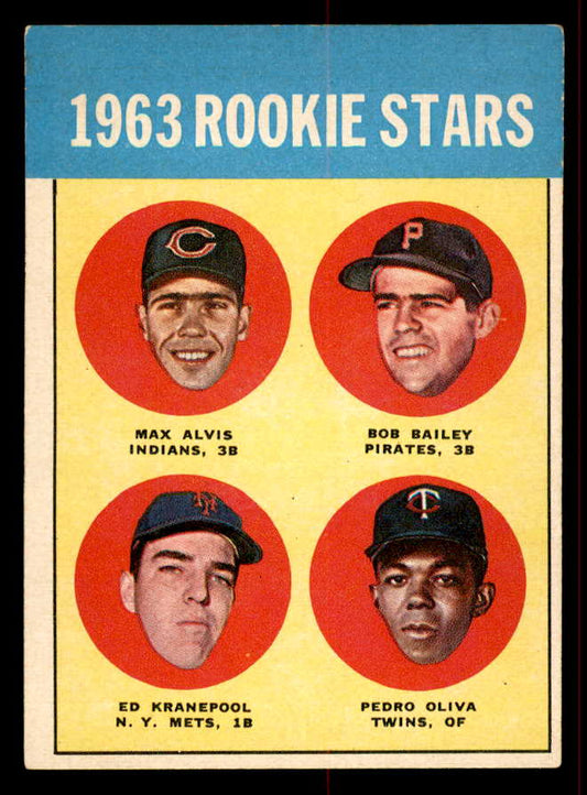 1963 Topps Baseball #228 Tony Oliva Twins EX+/EX-MT 556487