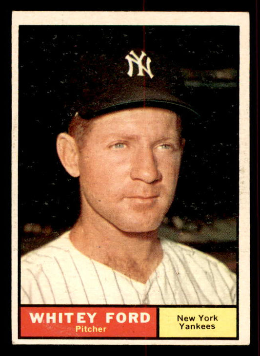 1961 Topps Baseball #160 Whitey Ford Yankees EX-MT 556492