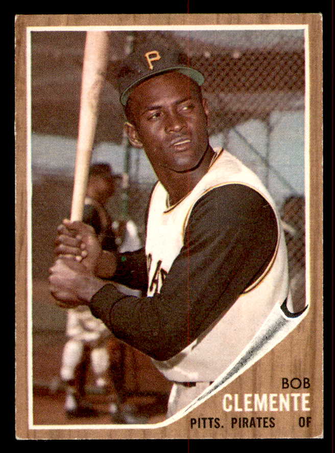 1962 Topps Baseball #010 Roberto Clemente Pirates EX-MT 556494