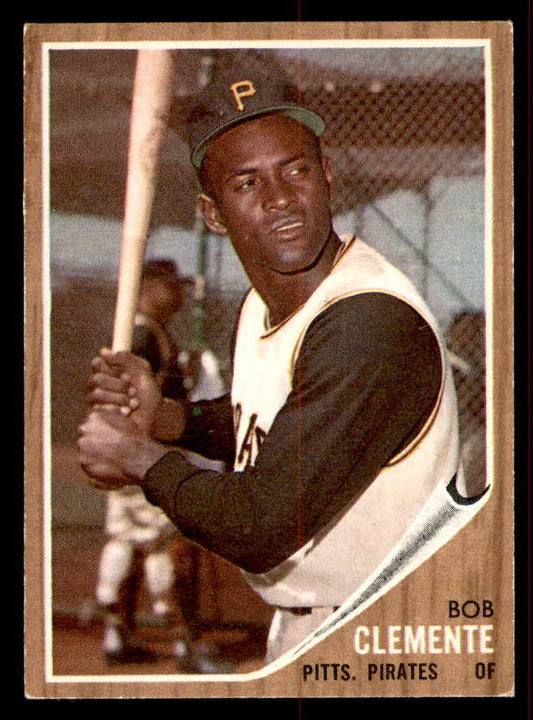 1962 Topps Baseball #010 Roberto Clemente Pirates EX-MT 556494