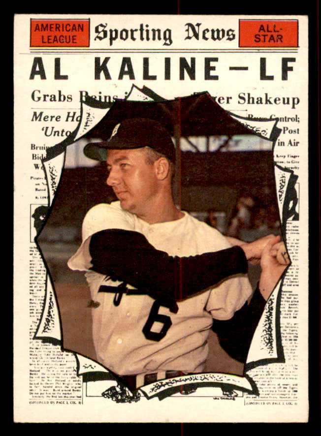 1961 Topps Baseball #580 Al Kaline A.S. Tigers EX-MT 556497