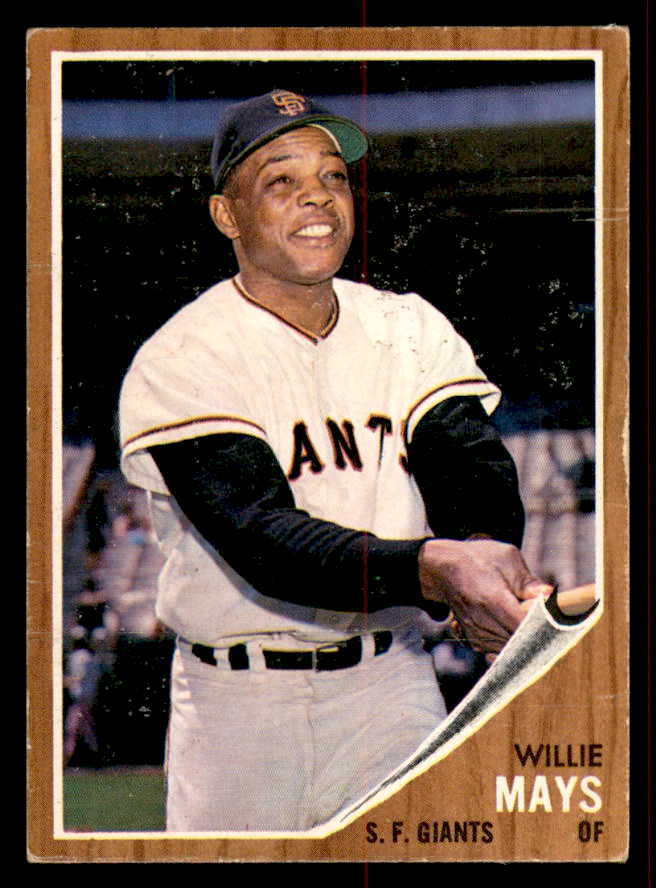 1962 Topps Baseball #300 Willie Mays Giants VG-EX/EX 556498